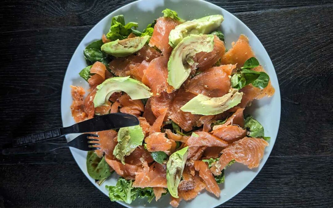 Salmon and Avocado Salad