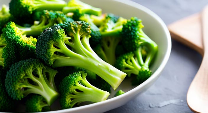 Steamed broccoli is low in histamine